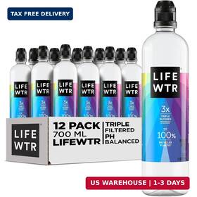 Pepsi Bev 012000161186 Premium Purified Water Ph Balanced With Electrolytes 100% Recycled Pla