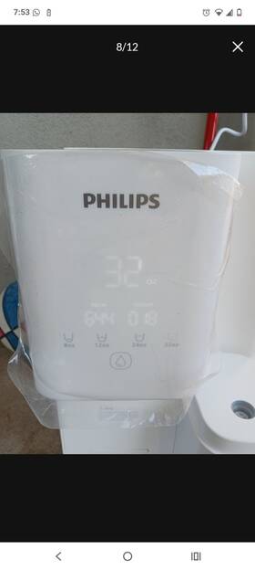 Add8960 Philips Reverse Osmosis Water Dispenser 6.0l White 4-stage Tds