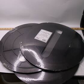 Psu1016 Plumbstar 3-pk Slotted Sump Basin Cover Black 18 Inch