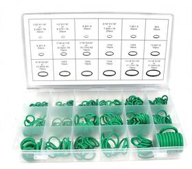 Preamer 732840000536 Chiloskit 270pc Ac O Ring Seal Assortment Kit Green Color F12-nbr