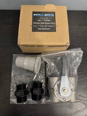 P-60041ss Pro Aqua 1 Inch Stainless Steel Bypass Valve