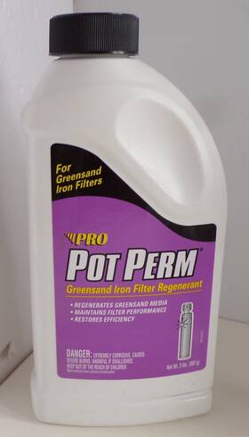 Kf02nb0809 Pro Pot Perm 2lb Greensand Iron Filter Regenerant