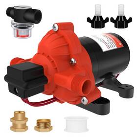 B0d4qkf1gw Prodeez 12v Rv/camper/boat/off-grid 33 Series Dc Fresh Water Pressure Diaphragm Pump 4.0