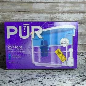 08923ppc Pur 30 Cup Classic Blue Dispenser Filtration System Bpa-free Carbon Filter