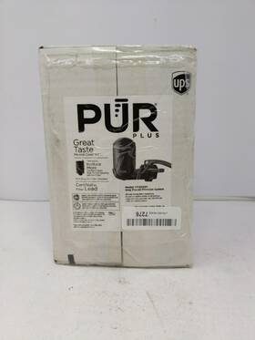 Pur 328785003093 Plus Vertical Faucet Mount Water Filtration System With 3-in-1 Lead Reducing