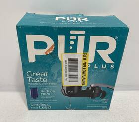 Fm100b Pur Plus Faucet Filtration System Mineral Core Black