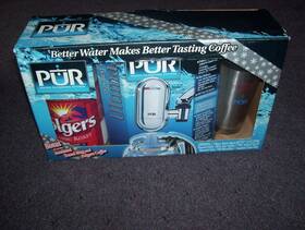 Fm-8100 Pur Fm8100 Ultimate Water Filtration System Faucet Mount Chrome Coffee And Mug