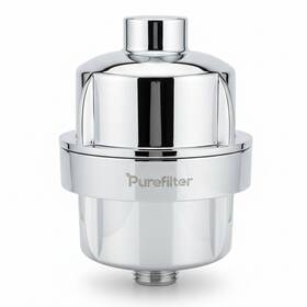Pf-sf01 Purefilter Shower Filter For Hard Water - Reduces Dry Skin Dull Hair And Chlorine