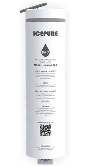 Utr400a-ppc Pureplus 1st Stage Ppc Replacement Reverse Osmosis H2o Filtration System 600 Gpd