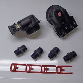 60010068 Quality 2pc Whole House Water Filtration System Softener Check Valve 3/4 Inch Inlet/outlet