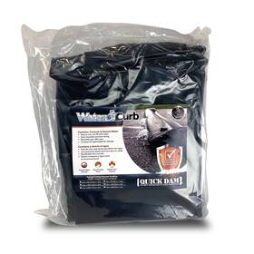 Qdwc105 Quick Dam 810959020499 Water Curb 10in High X 5ft Long Black