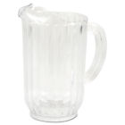 Rcp3339cle 3339cle Rubbermaid Commercial Bouncer Plastic Pitcher Oz Clear 086876020472