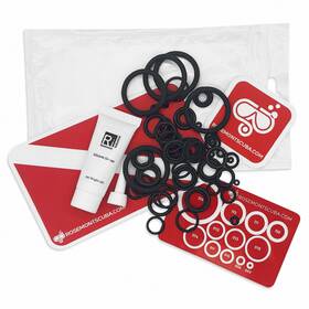 Rosemont Scuba Riuok-001 Ultimate O-ring Kit 60 Fkm/viton O-rings In Dive-specific One Size Black