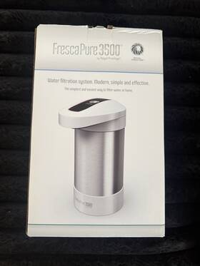 Wf0417 Royal Prestige Frescapure 3500 Water Filtration System Stainless Steel Silver