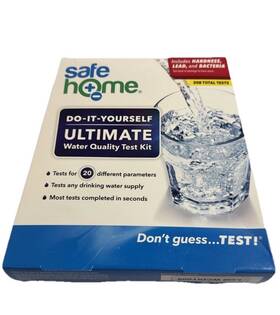 90275482 Safe Home Ultimate Water Quality Test Kit For 20 Different Parameters