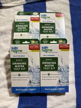 Sh-gh-basdiy120 Safe Home Basic Drinking Water Quality Test Kit Checks For 12 Different Issues