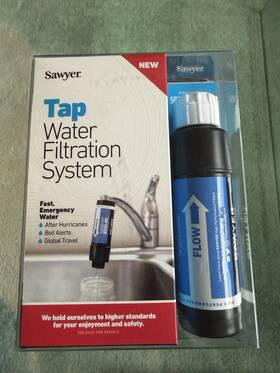 Sp134 Sawyer Tap Water Filtration System New In Box For Fast Emergency