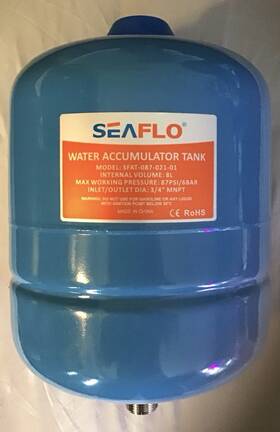 Sfat-087-021-01 Sea Flo Accumulater Tank New In Box