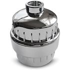 Sh1003 Detachable Showerhead Filters Removable Chlorine Head Chrome Wall 713807390297