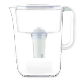 Lx4.33 Shanghai Bluetech Co. Ltd Hs528 7-cup White Water Filter Pitcher 9.44 Inch Hx11 W Brita Compatible