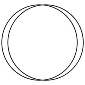 Gamma2 Showingo 730849827079 O-ring Gasket Seals Replacement For Vittles Vault 9 Inch Lids