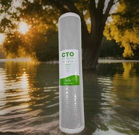 Cto-f20b-5 Simpure Cto Activated Carbon Block 20 Inch X4.5 Whole House Water Filter