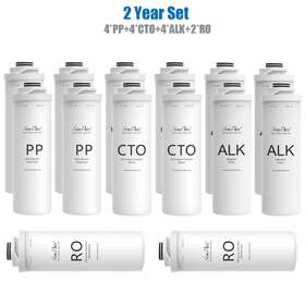 T1-400alk Simpure Herof020 2 Years Set Replacement Water Filter Cartridge For T1-400uv