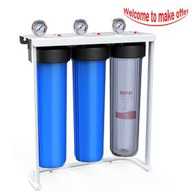 Rswhb020zs Simpure Whole House Water Filter System 4.5 Inch X 20 Three Stage Filtration 1 Port