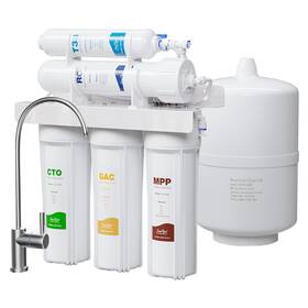 Sphewpro020 Simpure 75 Gpd 5 Stage Under Sink Ro Reverse Osmosis System Drinking Water Filtration