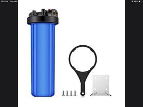Sprswhb009zu Simpure 20 Inch X 4.5 Big Blue Whole House Water Filter Housing Filtration System Cartridge