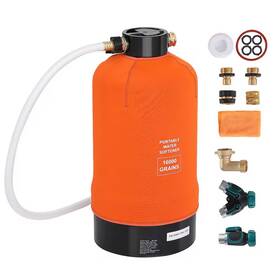 Skyshalo 726084937109 Rv Water Softener 16 000 Grain Portable For Rvs With 3/4 Inch B