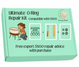 Snoozy Mama Srk1p Ultimate Repair Kit For Snoo Smart Sleeper Bassinet O-rings Motor Black