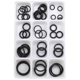 Standardautopart 615764026939 Silicone Universal Black O-ring Sealing Gasket 50 Pcs