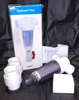 148127 Star Water Systems Spin Down 1-1.5 Inch Sediment Filter System And Attachments