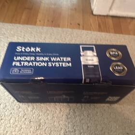 Stokk Uc50-b Under-sink Water Filter 8000 Gal Carbon Block 1-stage Blue