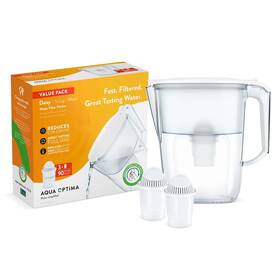 Rj0619 Strix Ltd Water Filter Pitcher Value Pack For Tap And Drinking With 3 Compact Filteft