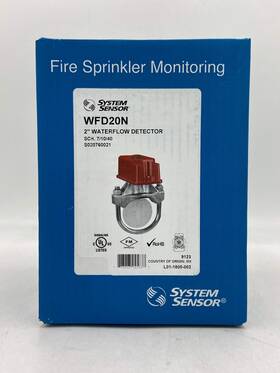 Wfd20n System Sensor New 2 Inch Waterflow Detector 9123