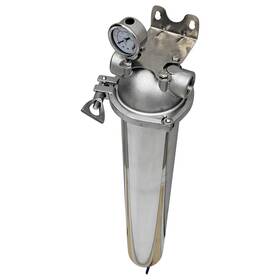 025427 Techtongda Corrosion-resistant Stainless Steel Filter Purifier 20 Inch Length 3/4npt