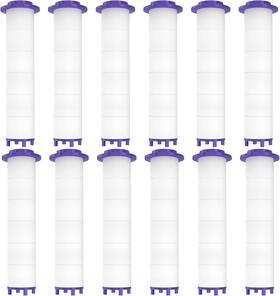 Tnnluku 633183418869 12 Pieces Hydro Jet Shower Head Filter High Pressure Handheld Vortex Turbo