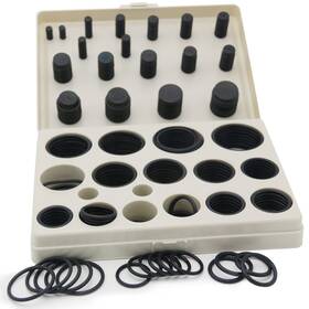 Tuhaoge 763769308946 Komatsu Excavator Tools 340 Piece Rubber O Ring Assortment Kit - 33sae Black