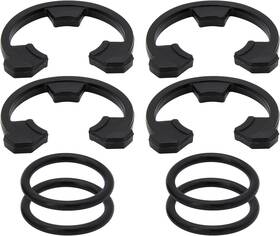 Ultraseals 445051950905 4 4pcs 3/4 Inch Water Softener Clip And O-ring Kit Compatible With Ge Kenmore Eco