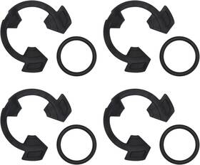 Clip-1 Ultraseals 4 4pcs 1 Inch Water Softener Clips And O-rings Kit Fit For Ge/kenmore Eco-pure Eco