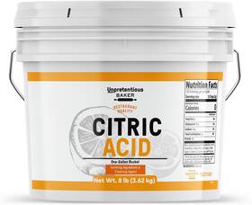 Unpretentious 742309351512 Citric Acid 1 Gallon Cooking And Cleaning 8 Pound Pack Of