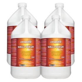 C-u0141234g Unsmoke Wall Wash With Biosolv Multipurpose Degreaser For Walls And Smoke Damage