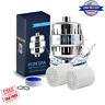 Uozcose5sq General Stage Chrome Shower Filter Water Softener Bath Purifier Replacement