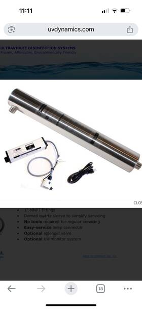 Uvd485 Uv Dynamics Brand New Unopened Germicidal Light Kit