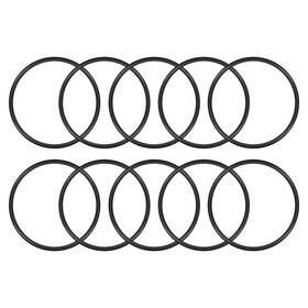 A18041600ux0064 Uxcell Nitrile Rubber O-rings 45mm Od 41mm Id 2mm Width 41mmx45mmx2mm Black