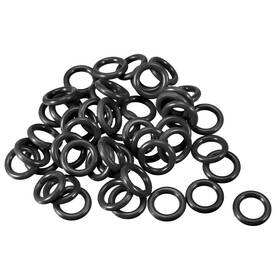Uxcell A18042000ux0523 Nitrile Rubber O-rings 10mm Od 7mm Id 1.5mm 7mmx10mmx1.5mm Black