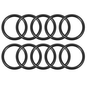 A18051600ux0082 Uxcell Nitrile Rubber O-rings 50mm Od 40mm Id 5mm Width 40mmx50mmx5mm Black