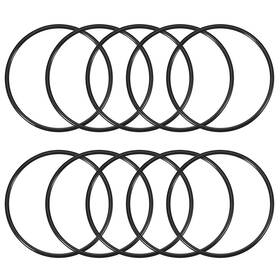 A18071100ux0118 Uxcell Nitrile Rubber O-rings 100mm Od 92mm Id 4mm Width 92x100x4mm Black
